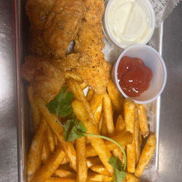 Fried Fish Filet Basket(4pcs)
